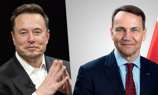 Musk nazwał Sikorskiego "śliniacym się imbecylem" z powodu Ukrainy i Starlink