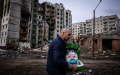 Zniszczone miasta Ukrainy, photo - Dimitar Dilkoff / AFP / East News