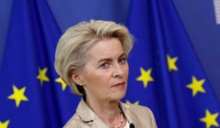 Przewodnicząca Komisji Europejskiej Ursula von der Leyen