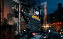 Prąd w Kijowie: Awaryjne wyłączenia po atakach Rosji